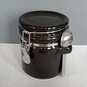Black Storage Canister